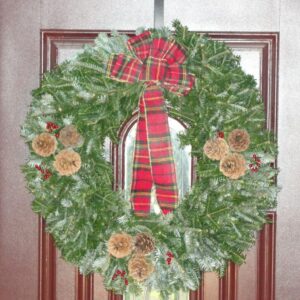 24 Inch Deluxe Christmas Wreath